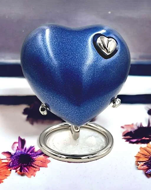 Corazón azul - vista 3 Corazón azul - vista 3